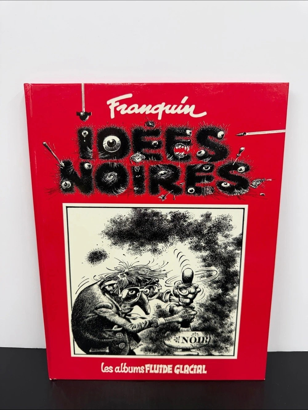 Vintage 1983 Franquin Idées Noires Tome 1 Fluide Glacial 3rd Edition Hardcover B